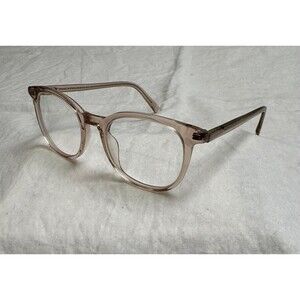 WARBY PARKER DURAND‎ M 668 Pink Beige Crystal Eyeglasses 48-18-142 Frames Only